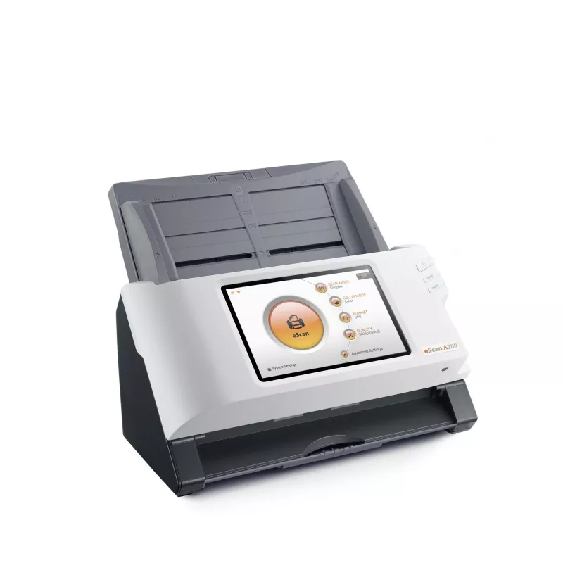 Plustek eScan A280 Essential ADF digitalizador 600 x 600 DPI A4 preto, branco
