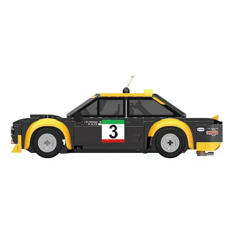 Jamara CaDA Fiat Abarth 131 carro RC com motor elétrico 1:20