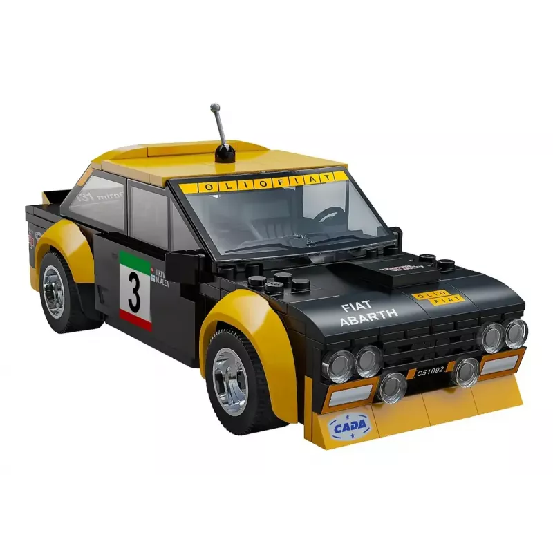 Jamara CaDA Fiat Abarth 131 carro RC com motor elétrico 1:20