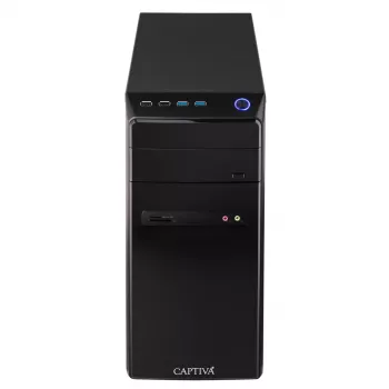 PC de secretária CAPTIVA Power Starter R65-473 AMD Ryzen 5 5600G 8GB 500GB SSD AMD Radeon