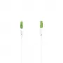 Cabo de fibra ótica/InfiniBand Hama 00200785 9 m LC LC/APC verde, branco