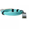Cabo de fibra ótica BlueOptics InfiniBand QSFP56 – 5 m, cor aqua