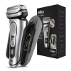 Braun Series 9 Pro 81744531 máquina de barbear homem máquina de barbear de lâminas aparador prateado