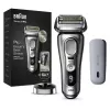 Braun Series 9 Pro 81744531 máquina de barbear homem máquina de barbear de lâminas aparador prateado