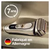 Braun Series 9 Pro 81744531 máquina de barbear homem máquina de barbear de lâminas aparador prateado