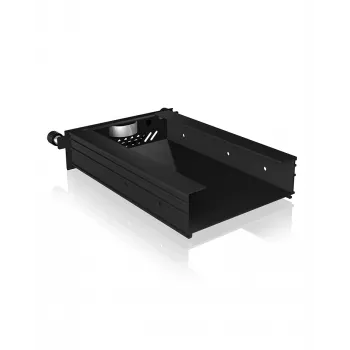 ICY BOX Carrier IB-148SSK-B caixa para HDD/SSD preto 2,5/3,5 polegadas