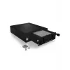 ICY BOX Carrier IB-148SSK-B caixa para HDD/SSD preto 2,5/3,5 polegadas