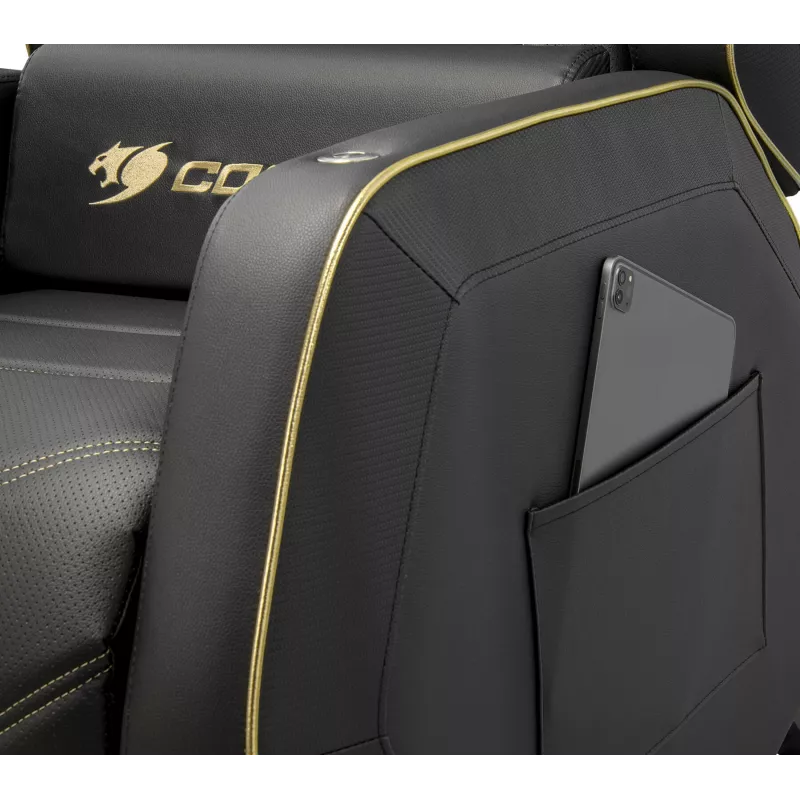 Cadeira gaming COUGAR Ranger Pro Royal assento acolchoado preto 160 kg