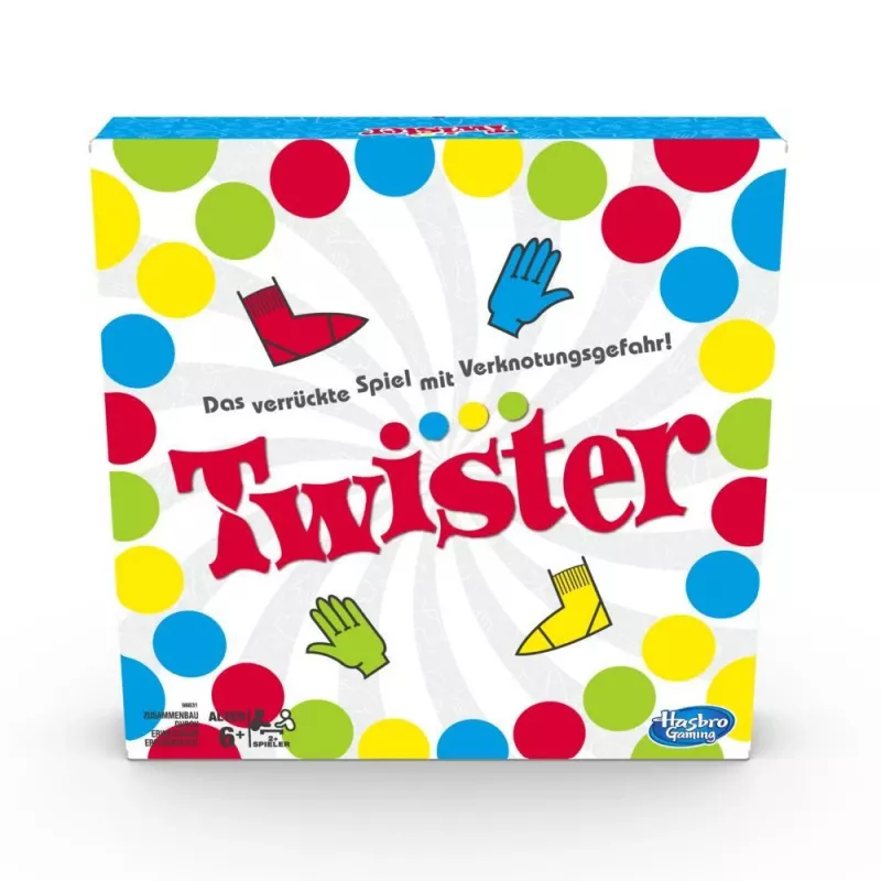 Hasbro Gaming Twister, jogo Twister, 6 ano(s)