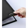Livro de exposição A4 Rexel Soft Touch Smooth 24 bolsas preto, preto, 24 bolsas, A4, 530 g, 237 mm, 324 mm