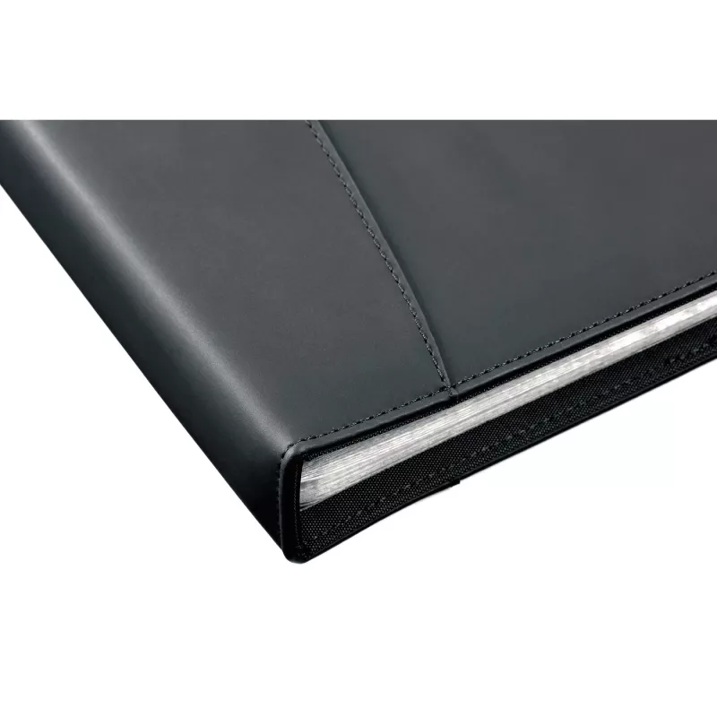 Livro de exposição A4 Rexel Soft Touch Smooth 24 bolsas preto, preto, 24 bolsas, A4, 530 g, 237 mm, 324 mm