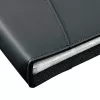 Livro de exposição A4 Rexel Soft Touch Smooth 24 bolsas preto, preto, 24 bolsas, A4, 530 g, 237 mm, 324 mm