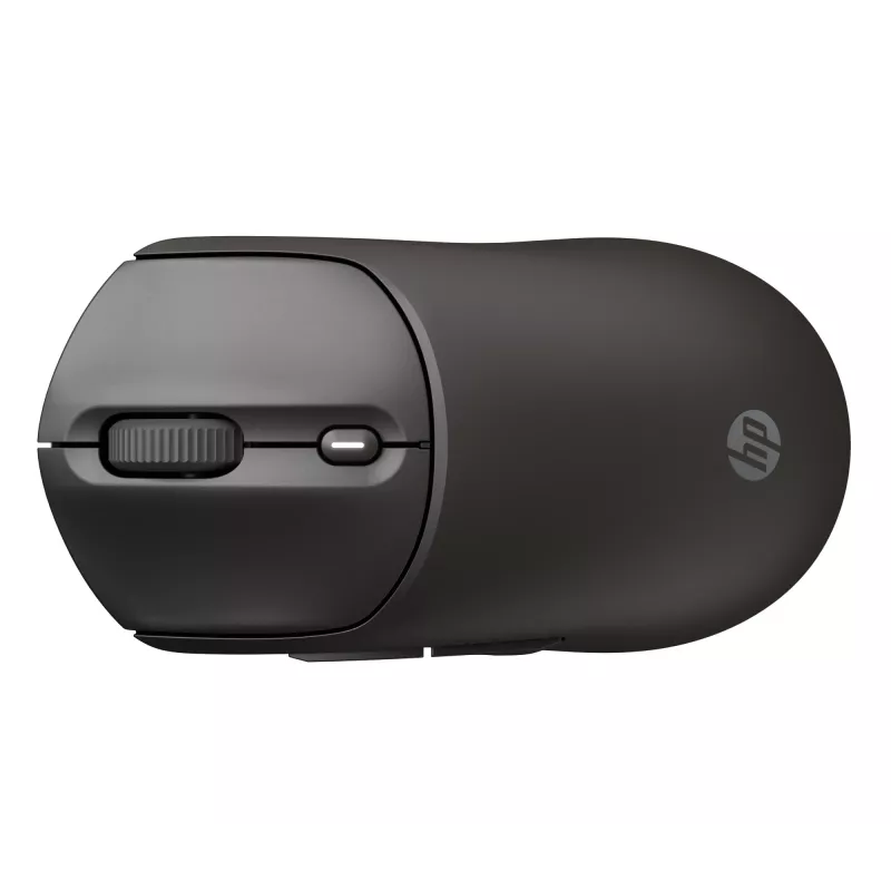 Rato sem fios HP 400 Quiet preto — ambidestro, RF e Bluetooth, 6000 DPI, 5 botões