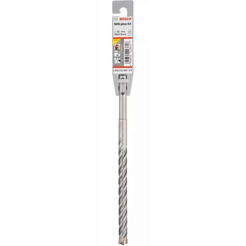 Broca de martelo Bosch 5 mm, modelo 2 608 833 772, individual para martelo perfurador