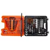 Bahco S138 Conjunto de chaves de caixa, 138 peças, 1/2", 1/4", 3/8"