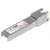 Módulo transceptor Intellinet, 10 Gigabit cobre SFP+, porta 10GBase-T (RJ45), 30 m, taxa de transferência de dados até 10 Gbit/s com cablagem Cat6a, Ethernet, fibra ótica, compatível com MSA, equivalente a Cisco MA-SFP-10G-T, três anos de garantia