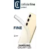 Cellularline Fine - Galaxy S25, capa, Samsung, Galaxy S25, 16,1 cm (6,36 polegadas), transparente