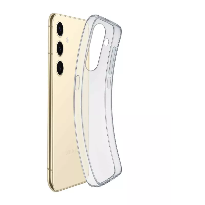 Cellularline Fine - Galaxy S25, capa, Samsung, Galaxy S25, 16,1 cm (6,36 polegadas), transparente