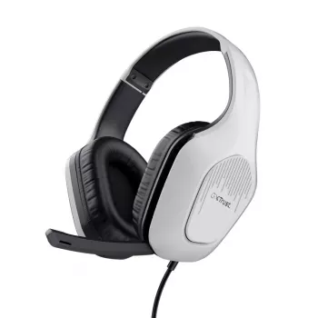 Trust GXT 415PS ZIROX Headset com fios de arcoheadset gaming preto, branco