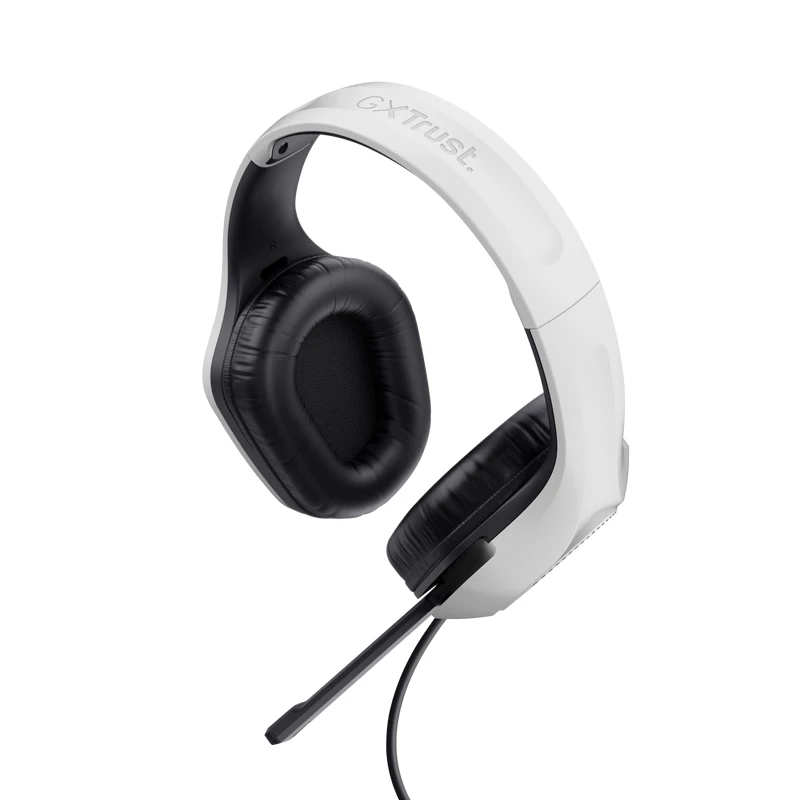 Trust GXT 415PS ZIROX Headset com fios de arcoheadset gaming preto, branco