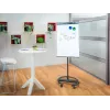 Flipchart móvel com base redonda Legamaster SKETCH EASY – aço, 5 rodas, 720×600 mm