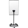 Flipchart móvel com base redonda Legamaster SKETCH EASY – aço, 5 rodas, 720×600 mm