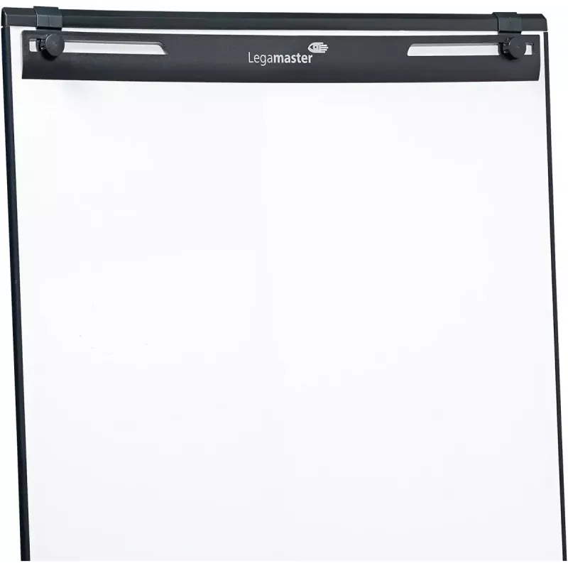 Flipchart móvel com base redonda Legamaster SKETCH EASY – aço, 5 rodas, 720×600 mm