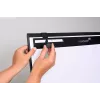 Flipchart móvel com base redonda Legamaster SKETCH EASY – aço, 5 rodas, 720×600 mm