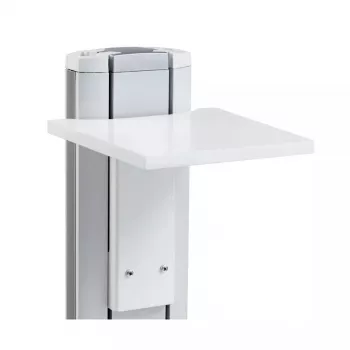 Prateleira acessória para carrinho multimédia SMS Smart Media Solutions PD300010-P1 branco largura 242 mm profundidade 240 mm altura 248 mm