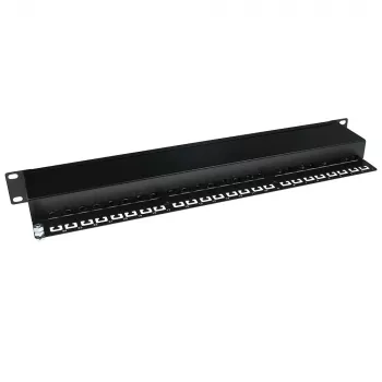 ACT Patch panel CAT5E blindado 24 portas com tampa