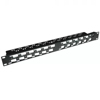 ACT Patch panel keystone de 24 portas a 45 graus sem conectores