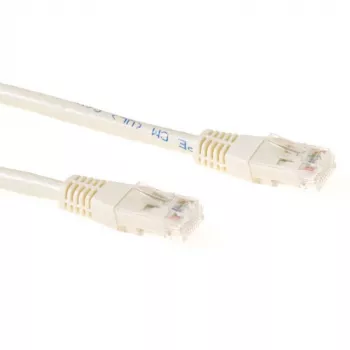 ACT Cabo de rede U/UTP CAT6 marfim de 30 metros com fichas RJ45