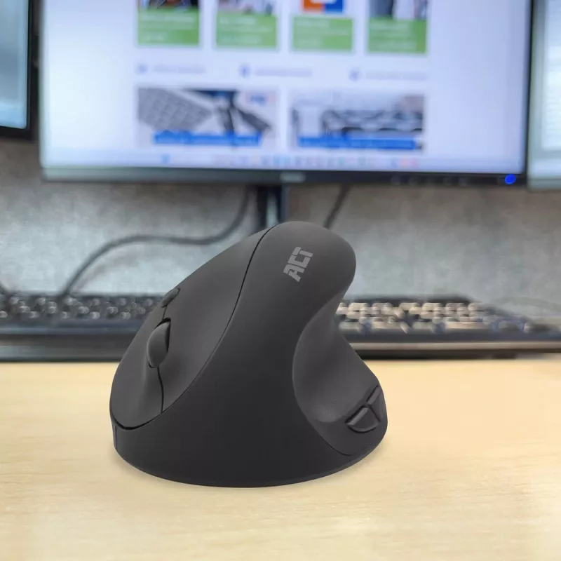 Rato ACT rato ergonómico sem fios 1600 DPI RF sem fios