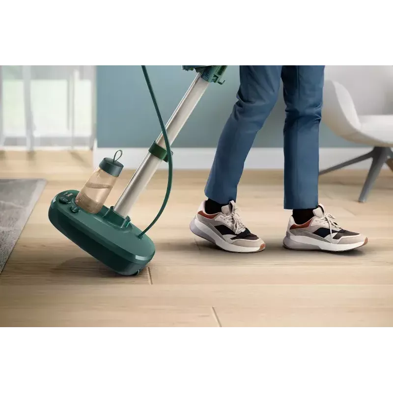 Ferro de engomar a vapor vertical Philips AIS6020 1800W, depósito de água de 1,1L, débito contínuo de 45 g/min, boost de 90 g/min, OptimalTEMP