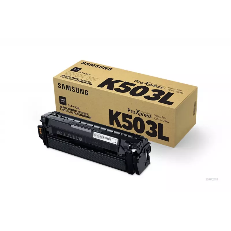Cartucho de toner Samsung CLT-K503L 1 unid. original preto