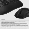 Conjunto teclado e rato HP 680 Comfort Dual-Mode, tamanho completo (100%), sem fios, RF Wireless + Bluetooth, QWERTY, preto, rato incluído