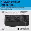 Teclado HP 680 Comfort Dual-Mode, tamanho completo (100%), sem fios, RF Wireless + Bluetooth, QWERTY, preto