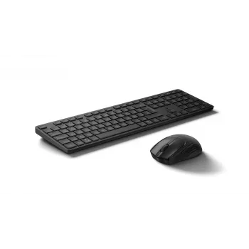 Conjunto teclado e rato KINGSTON 490C — teclado sem fios de tamanho completo (RF + Bluetooth), preto, rato incluído