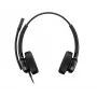 Headset estéreo com fios HP Poly Mission 425 USB — Bulk, peso 132 g