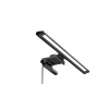 Candeeiro de mesa Unilux Visiolight 8 W LED, alimentação USB, cinzento, ABS e alumínio