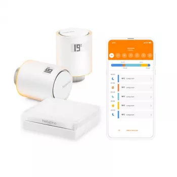 Válvula termostática para radiador Netatmo NVP01-DE adequada para interiores