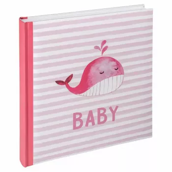 Álbum de fotografias Walther Design UK-183-R rosa 50 folhas 28 x 30,5