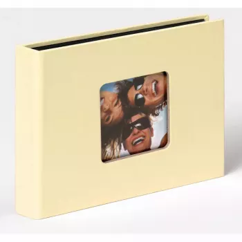 Álbum de fotografias Walther Mini-Slip-in Fun creme 36 folhas