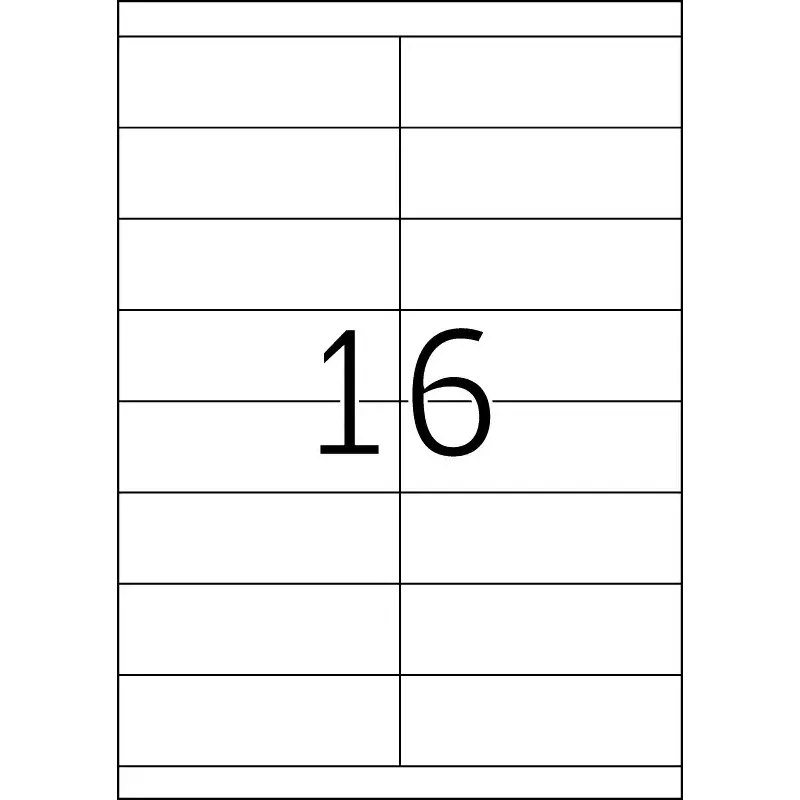Etiquetas de impressora autoadesivas HERMA Labels Premium A4 105x33,8 mm