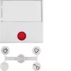 Acessório para interruptor elétrico berker 16968989 — branco, acessório de montagem para interruptores elétricos
