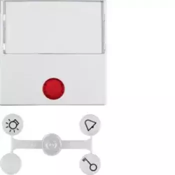 Acessório para interruptor elétrico berker 16968989 — branco, acessório de montagem para interruptores elétricos
