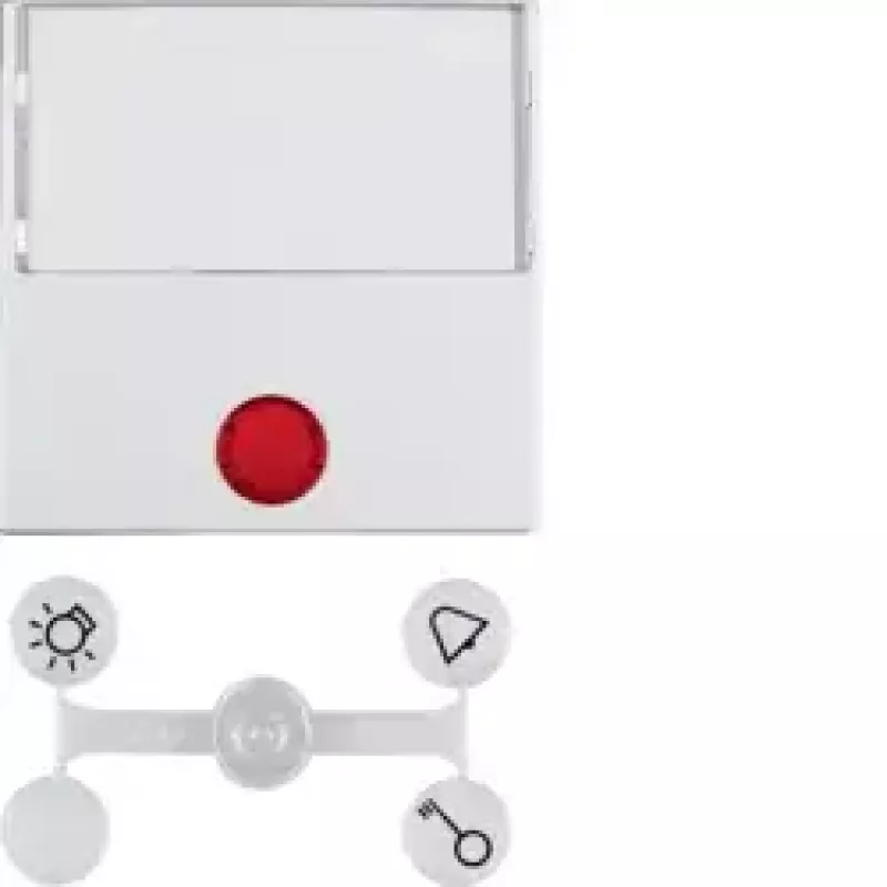 Acessório para interruptor elétrico berker 16968989 — branco, acessório de montagem para interruptores elétricos