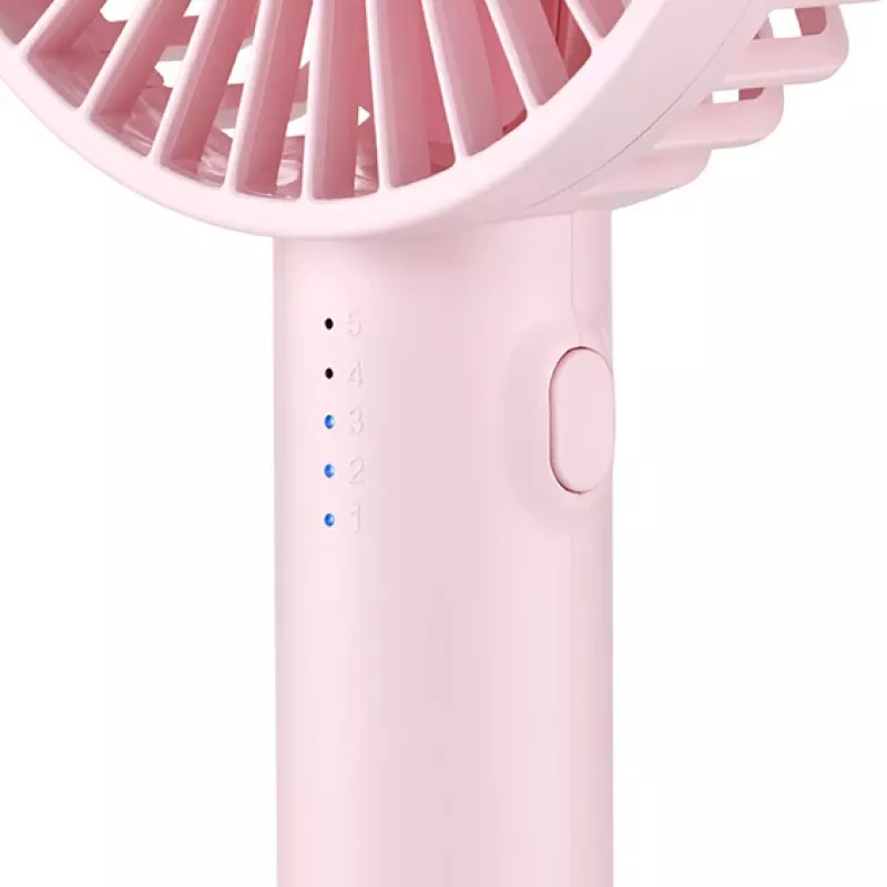 Unold Breezy II rosa ventoinha de mão 10 cm