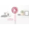 Unold Breezy II rosa ventoinha de mão 10 cm
