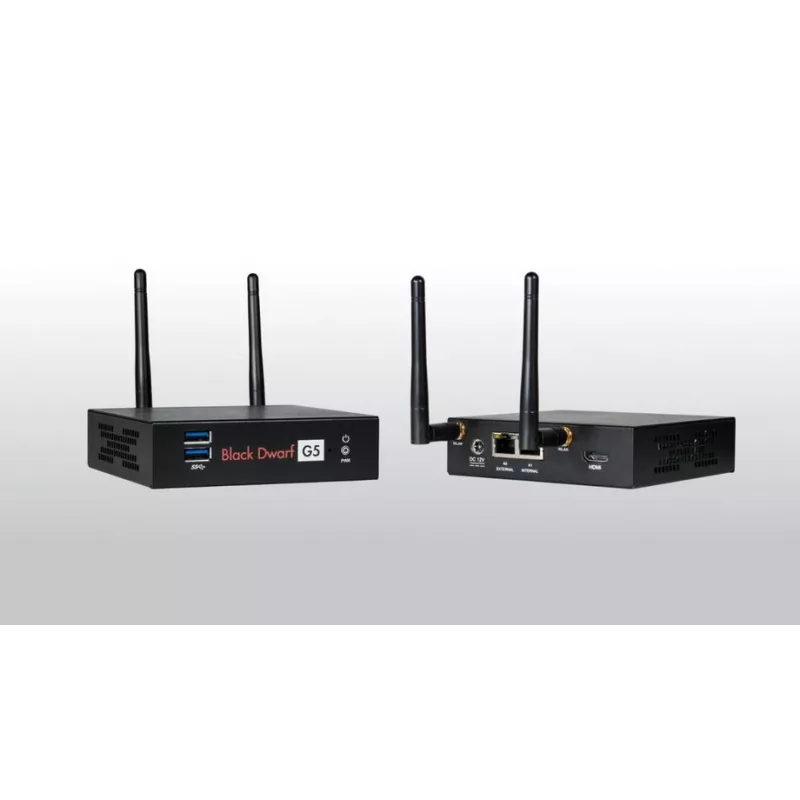 Securepoint Black Dwarf G5 VPN Firewall de hardware Desktop 1,85 Gbit/s